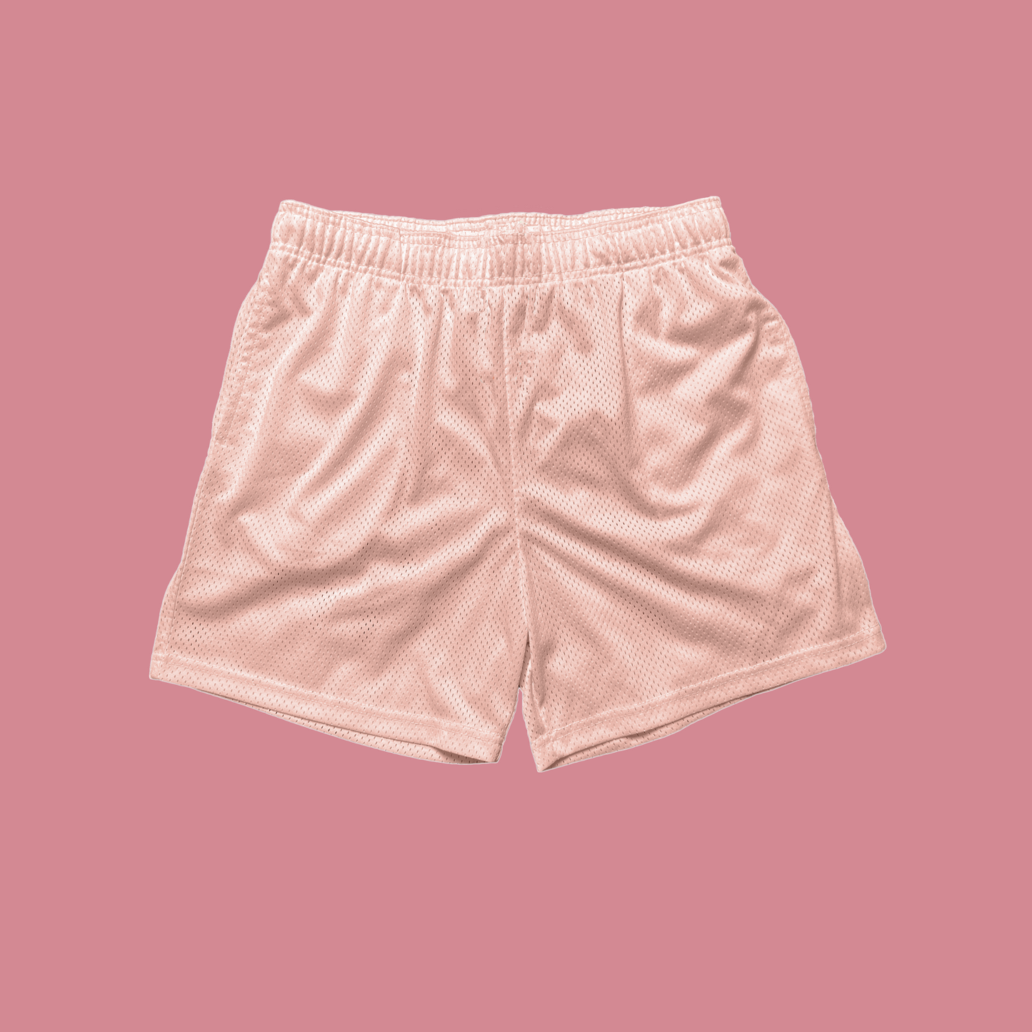 Cherry blossom "Believe" athletic shorts